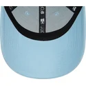 petten-gebogen-blauw-verstelbaar-9forty-essential-van-new-era