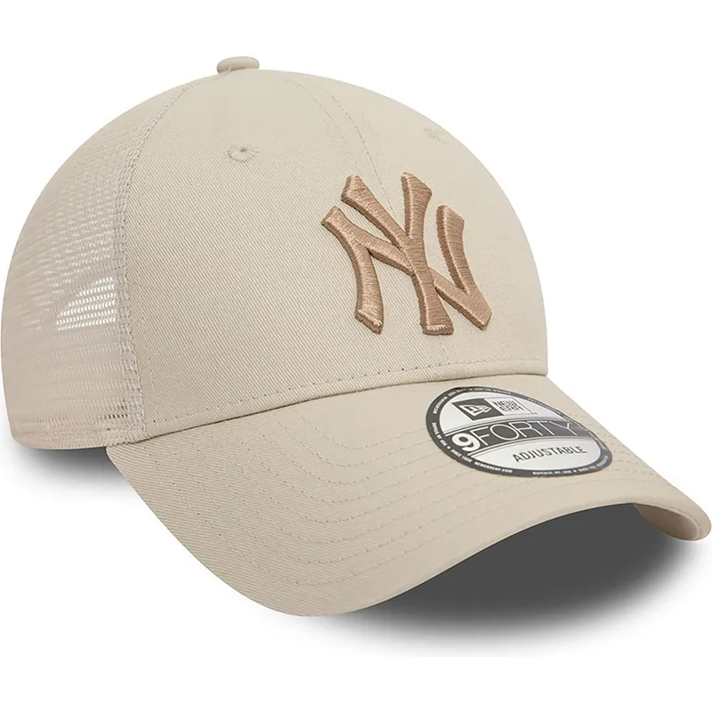 petten-gebogen-beige-snapback-9forty-home-field-van-new-york-yankees-mlb-van-new-era