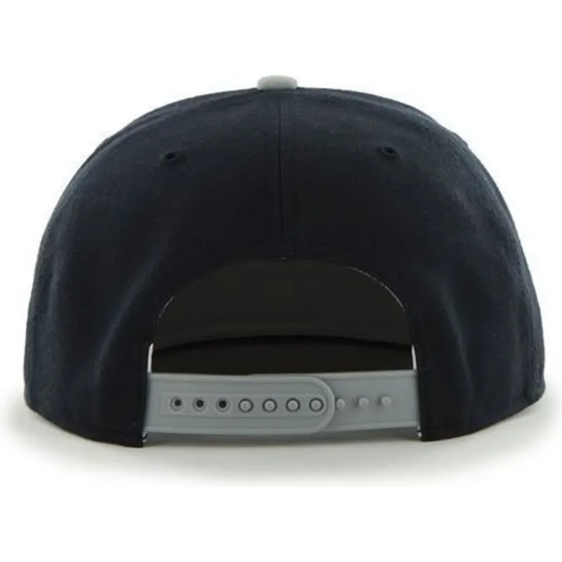petten-plat-marineblauw-snapback-van-new-york-yankees-mlb-van-47-brand petten-plat-marineblauw-snapback-van-new-york-yankees-mlb-van-47-brand