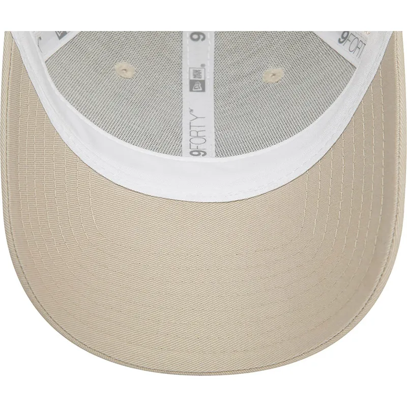 petten-gebogen-beige-snapback-9forty-home-field-van-new-york-yankees-mlb-van-new-era