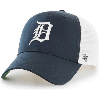 cappellino-trucker-blu-marino-di-detroit-tigers-mlb-mvp-branson-di-47-brand