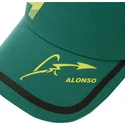 casquette-courbee-verte-ajustable-tech-aston-martin-f1-team-x-kimoa