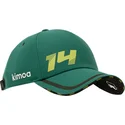 casquette-courbee-verte-ajustable-tech-aston-martin-f1-team-x-kimoa