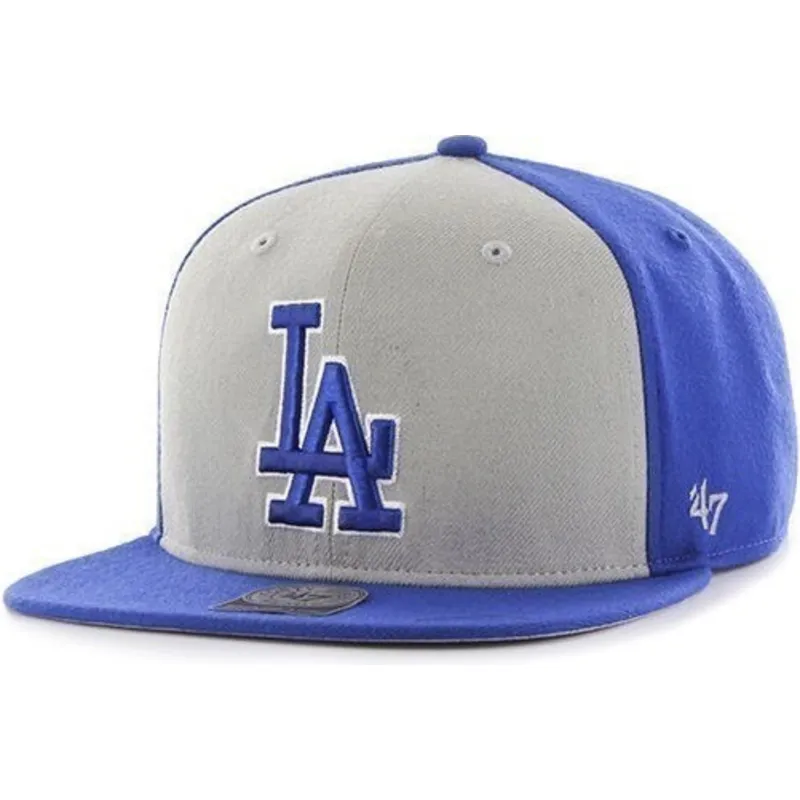 petten-plat-blauw-snapback-van-los-angeles-dodgers-mlb-van-47-brand petten-plat-blauw-snapback-van-los-angeles-dodgers-mlb-van-47-brand