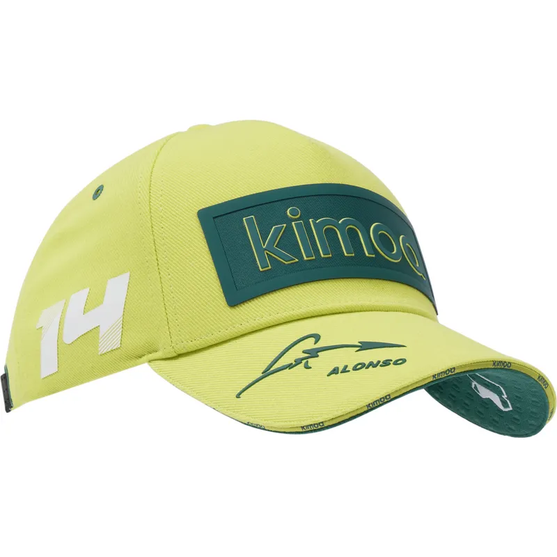 petten-gebogen-geel-verstelbaar-patch-aston-martin-f1-team-x-kimoa-van-aston-martin-formula-1-van-kimoa