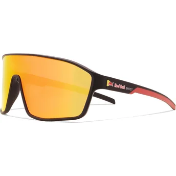 Lunettes soleil noires et rouges DAFT 010 Red Bull