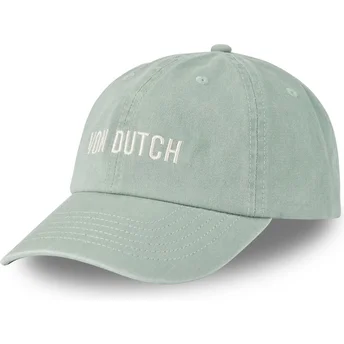 Czapka z zakrzywionym daszkiem zielona regulowana BLGR od Von Dutch