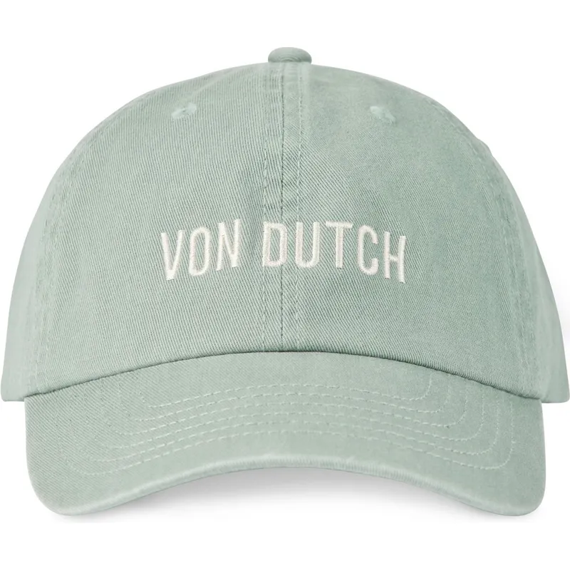 cappellino-visiera-curva-verde-regolabile-blgr-di-von-dutch
