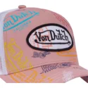 petten-gebogen-roze-snapback-van-von-dutch