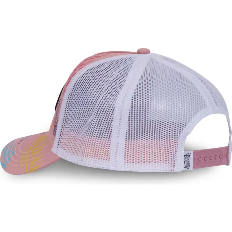 petten-gebogen-roze-snapback-le-pou-van-von-dutch