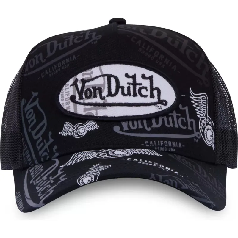 von-dutch-le-gre-sort-trucker-kasket