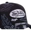 petten-gebogen-zwart-snapback-van-von-dutch