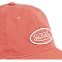 casquette-courbee-rose-ajustable-log-pnk-von-dutch