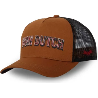 Gorra trucker marrón STUD N de Von Dutch