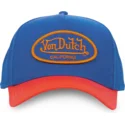 casquette-trucker-bleue-et-rouge-blor-ct-von-dutch