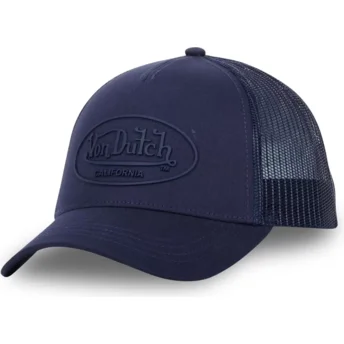 Gorra trucker azul marino LOG02 de Von Dutch