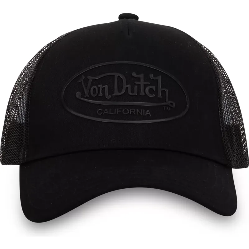 cappellino-trucker-nero-log01-di-von-dutch