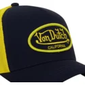 casquette-trucker-noire-et-jaune-blye-ct-von-dutch