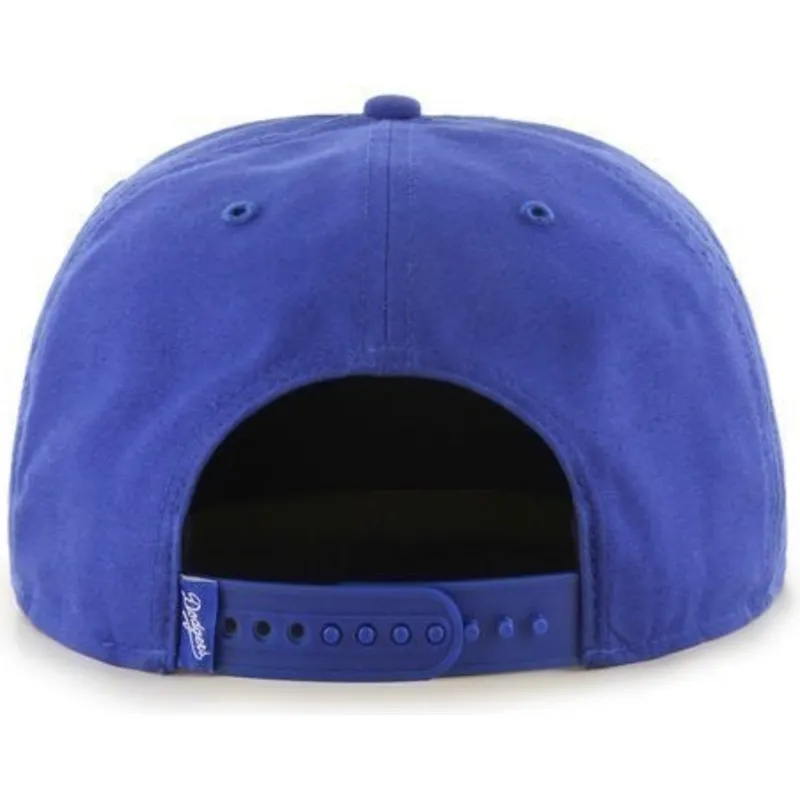 petten-plat-blauw-snapback-van-los-angeles-dodgers-mlb-van-47-brand