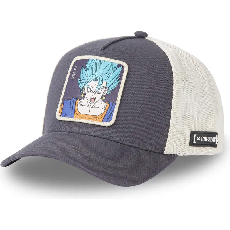 schwarze-und-weisse-trucker-kappe-vegetto-super-saiyan-blue-fus-dragon-ball-von-capslab
