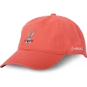 casquette-courbee-orange-ajustable-bugs-bunny-bug2-cd-looney-tunes-capslab