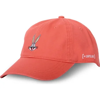 Casquette courbée orange ajustable Bugs Bunny BUG2 CD Looney Tunes Capslab