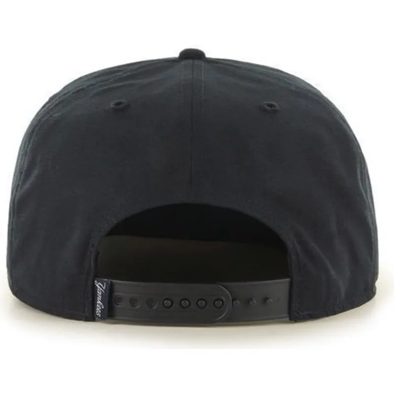 petten-plat-zwart-snapback-van-new-york-yankees-mlb-van-47-brand
