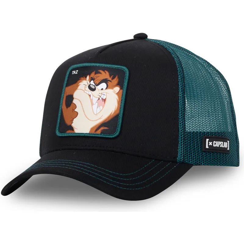 petten-gebogen-zwart-snapback-diablo-tasmaanse-duivel-looney-tunes-van-capslab