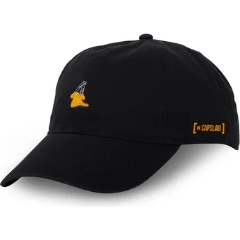 Cappellino nero regolabile con visiera curva Daffy Duck DAF Looney Tunes di Capslab