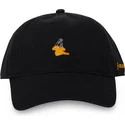 casquette-courbee-noire-ajustable-daffy-duck-daf-looney-tunes-capslab