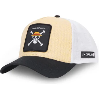 Petten gebogen meerkleurig snapback Straw Hat Pirates STRA CT One Piece Straw Hat Pirates One Piece van Capslab
