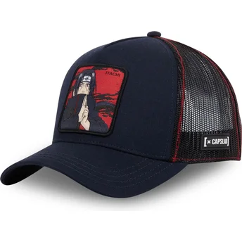 Casquette trucker bleue marine Itachi Uchiha INU Naruto Capslab