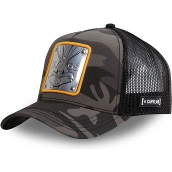 Petten gebogen camouflage snapback BUG3 CT Bugs Bunny Looney Tunes van Capslab