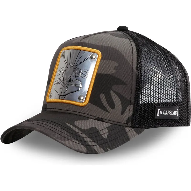 capslab-looney-tunes-svart-kamouflage-truckerkeps-bugs-bunny-bug3