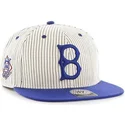 petten-plat-wit-snapback-rayas-van-los-angeles-dodgers-mlb-van-47-brand