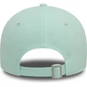 casquette-courbee-verte-ajustable-pour-femme-9forty-linen-los-angeles-dodgers-mlb-new-era