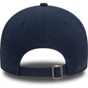 petten-gebogen-marineblauw-verstelbare-band-9forty-linen-van-los-angeles-dodgers-mlb-van-new-era
