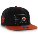 petten-plat-zwart-snapback-van-philadelphia-flyers-nhl-van-47-brand