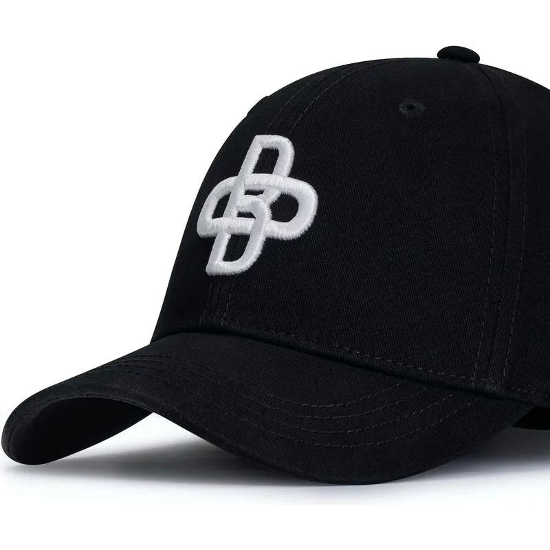 petten-gebogen-zwart-verstelbare-band-baseball-peach-van-oblack