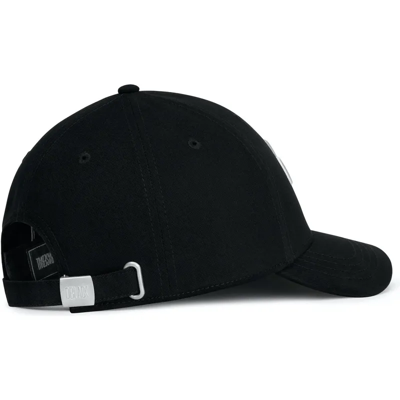 schwarze-verstellbare-curved-cap-baseball-peach-von-oblack
