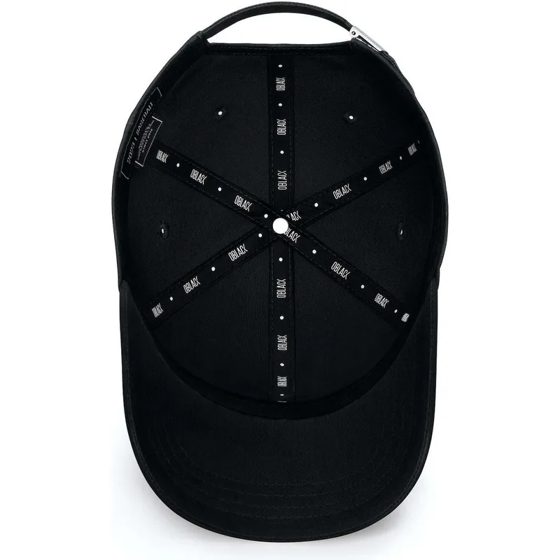 sort-justerbar-buet-kasket-baseball-peach-fra-oblack