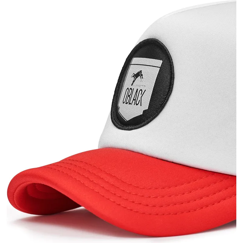 trucker-cap-weiss-schwarz-und-rot-classic-von-oblack