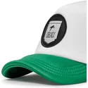 casquette-trucker-blanche-noire-et-verte-classic-oblack