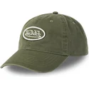 casquette-courbee-verte-ajustable-log-kak-von-dutch