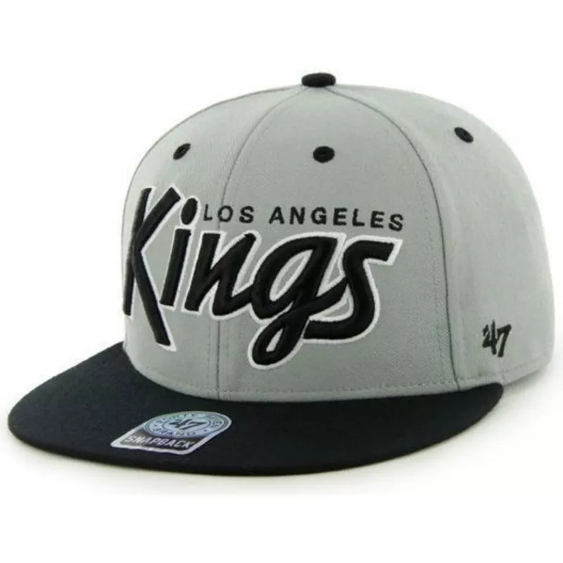 Los Angeles Kings Script Snapback Hat As-is