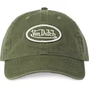 von-dutch-curved-brim-log-kak-green-adjustable-cap