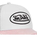 weisse-und-rosa-trucker-kappe-shiny-p-von-von-dutch