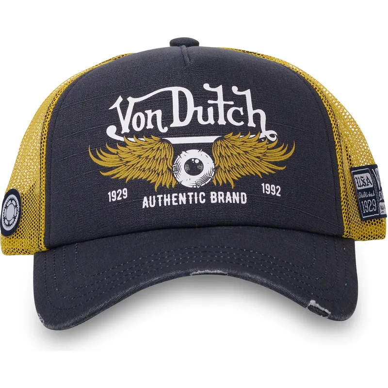 petten-gebogen-grijs-snapback-crew14-van-von-dutch