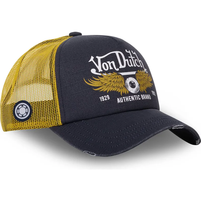 petten-gebogen-grijs-snapback-crew14-van-von-dutch