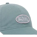 casquette-courbee-bleue-claire-ajustable-log-lgr-von-dutch